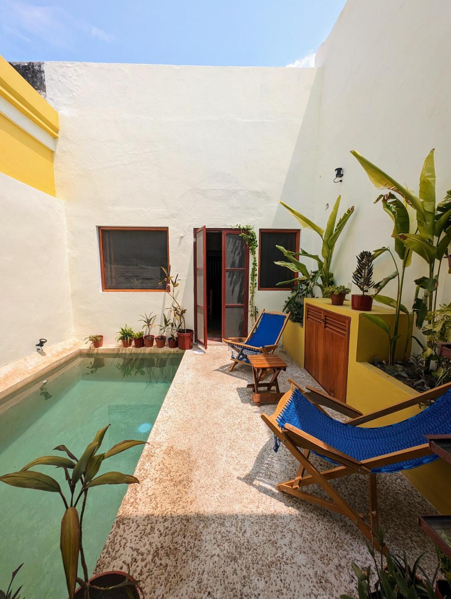 Casa Mi Maria Lägenhet Campeche Exteriör bild
