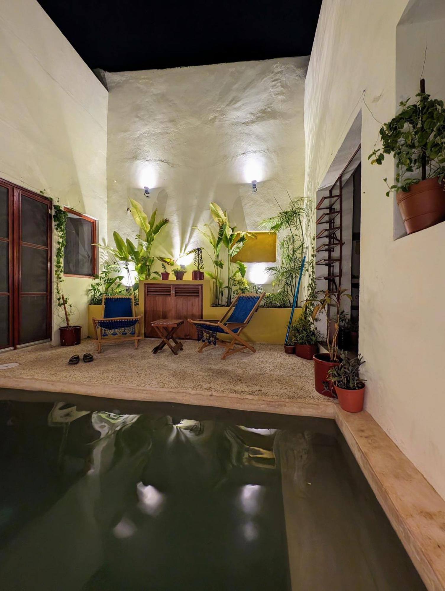 Casa Mi Maria Lägenhet Campeche Exteriör bild